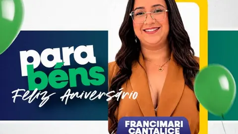 Hoje é dia de celebrar a vida de Francimari Cantalice, tesoureira da Câmara Municipal de Tenório.