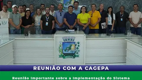 Reunião Importante sobre a Implementação do Sistema de Abastecimento de Água
