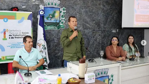 No dia 09/04/2025, a Câmara Municipal de Tenório/PB foi palco da 1ª Conferência da Saúde dos Trabalhadores!