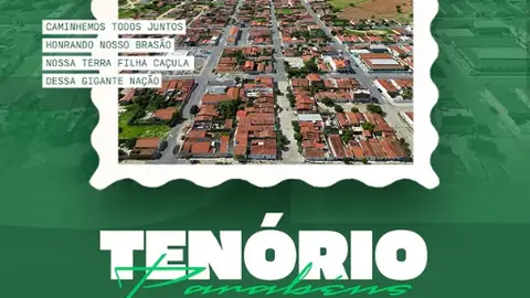 Hoje Tenório celebra sua história!