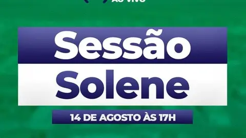 Sessão Solene – 73 anos de Tenório