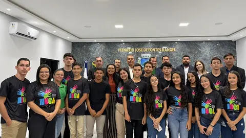 A Câmara Municipal segue fortalecendo o diálogo com a nossa juventude!