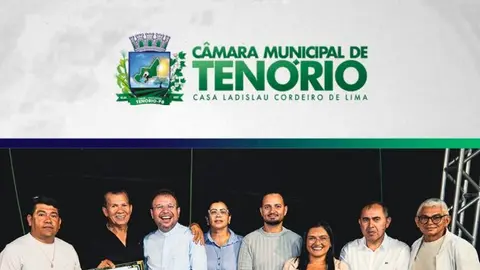 A Câmara Municipal de Tenório realizou a entrega de uma Moção de Aplausos ao Padre Fabrício Timóteo, durante a Missa em Ação de Graças e Terço da Libertação, alusivos aos 32 anos de Emancipação Política de Tenório.