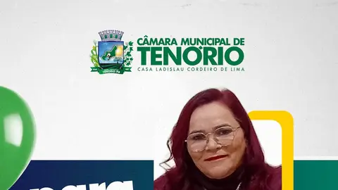 Câmara de Tenório parabeniza Claudia Alves pelo aniversário