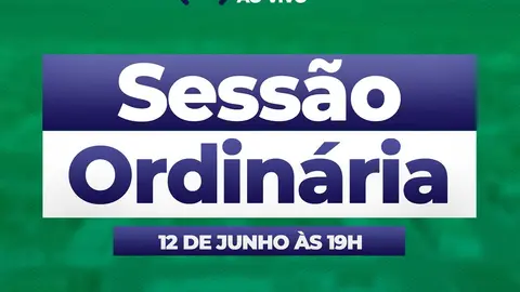 Câmara de Tenório convida população para Sessão Ordinária em 12 de junho