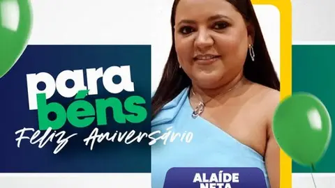 Feliz Aniversário, Alaíde Neta! Neste dia especial, a Câmara Municipal de Tenório deseja a você muita saúde, paz, felicidade e inúmeras conquistas.