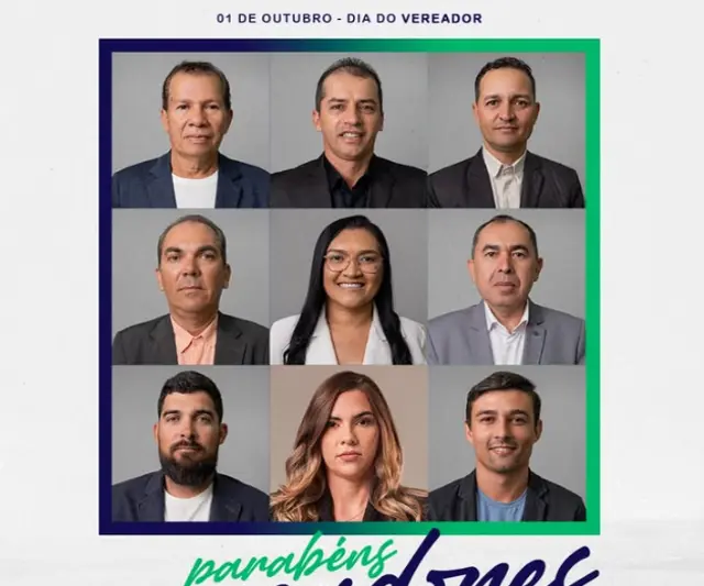 Neste Dia do Vereador, parabenizamos todos os vereadores pelo compromisso e dedicação ao povo tenorense.