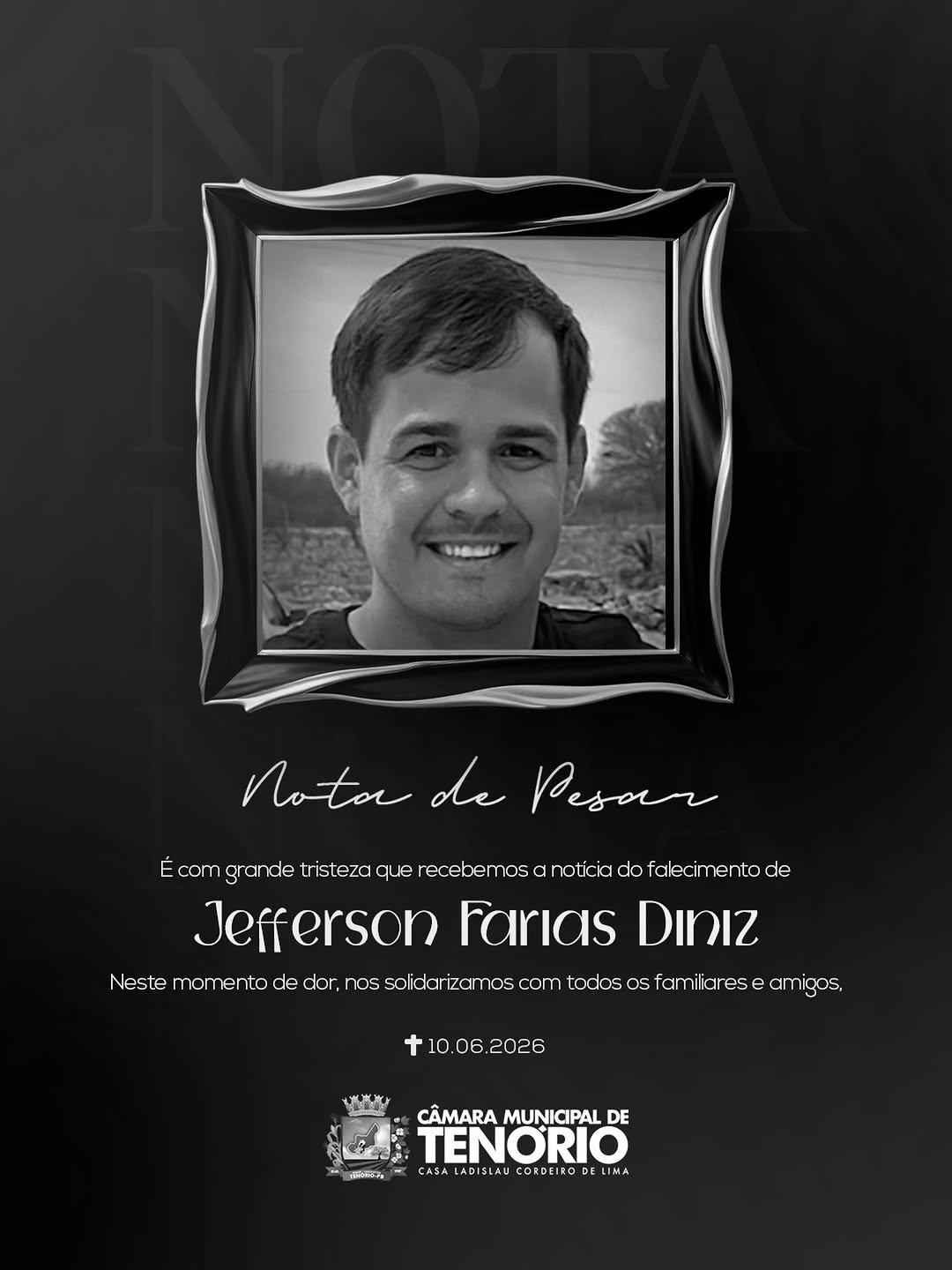 NOTA DE PESAR
