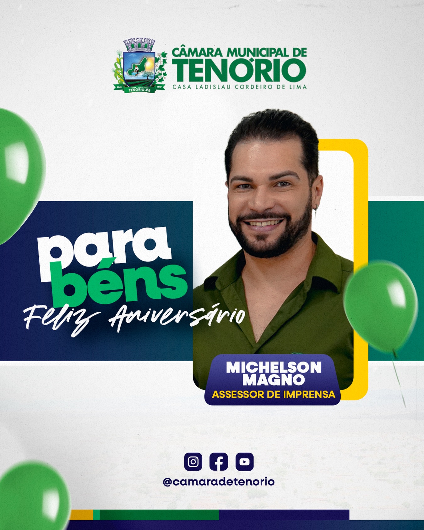 Parabéns! 🎉