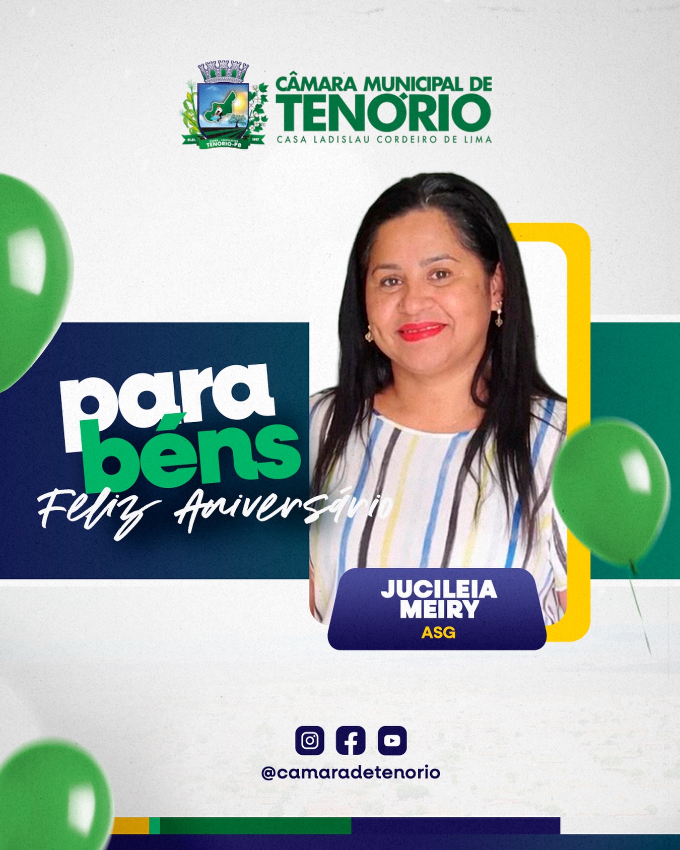 🎉 Parabéns, Jucileia Meiry! 🎂